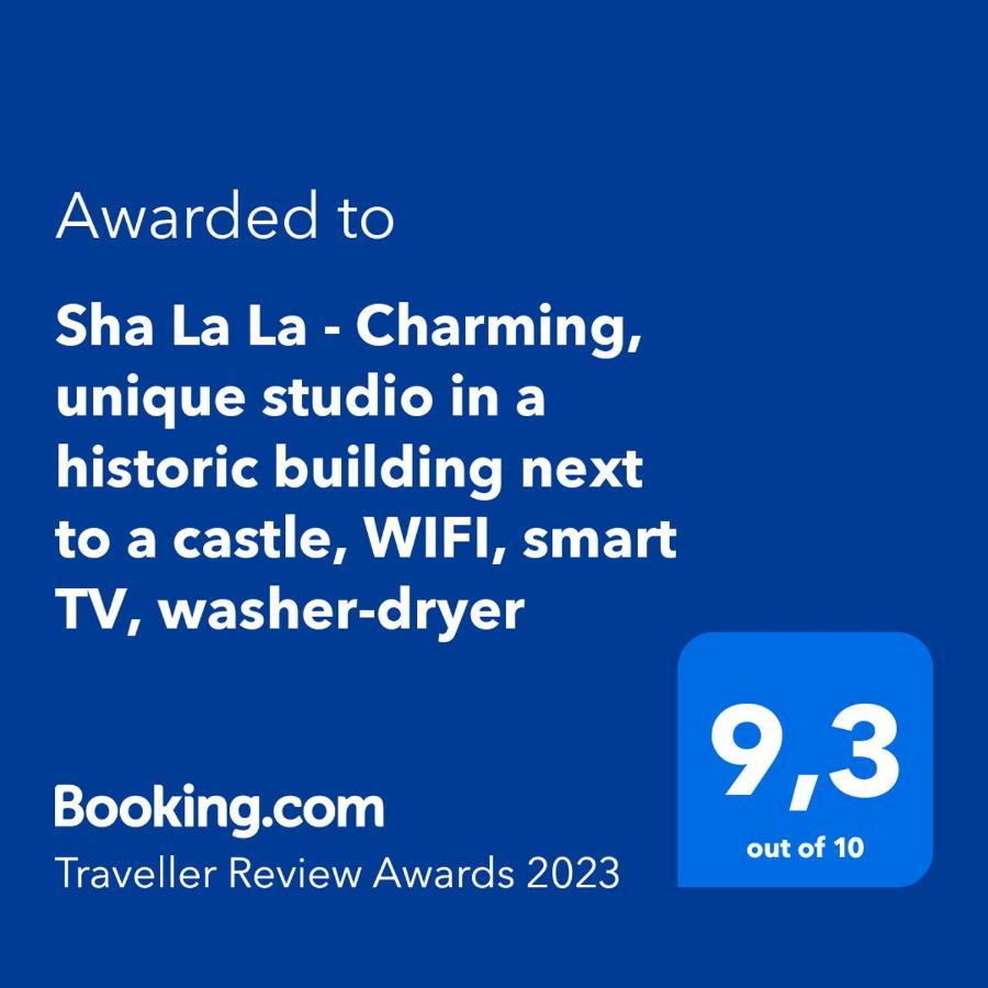 Sha La La - Charming, Unique Studio In A Historic Building Next To A Castle, Wifi, Smart Tv, Washer-Dryer Бакар Екстериор снимка